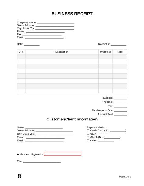 custom receipt generator